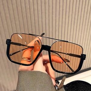 Rust Orange Sunglasses